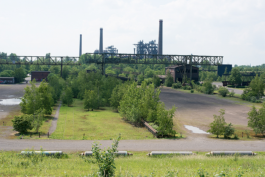 Normandie 05 - 2016_KA70059-1 Kopie.jpg - Zurück in Deutschland im Landschaftspark Duisburg. Bevor wir auf Entdeckungsreise gehen konnten erreichte uns ein Anruf wegen eines Krankheitsfall in der Famielie. Auch das noch - also Abbruch und ab nach Hause. 